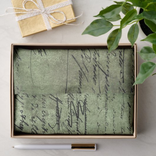 Ephemera Green Paper Series Design 2 Tissuepapier (Geschenk)