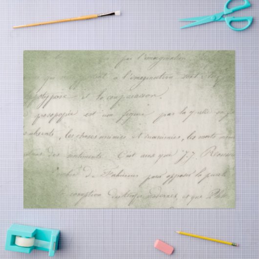 Ephemera Green Paper Series Design 3 Tissuepapier (Craft)