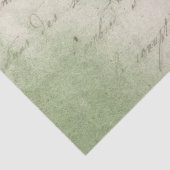 Ephemera Green Paper Series Design 3 Tissuepapier (Detail)