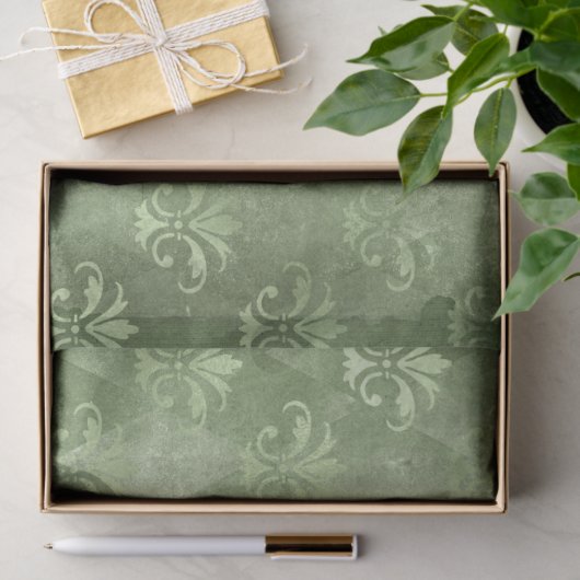 Ephemera Green Paper Series Design 5 Tissuepapier (Geschenk)