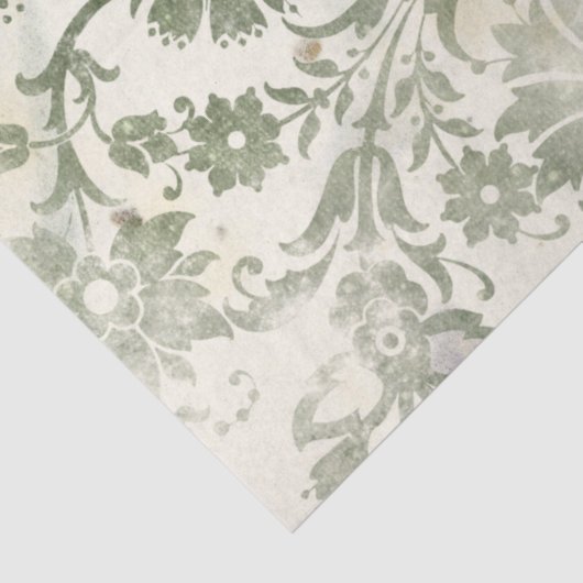 Ephemera Green Paper Series Design 8 Tissuepapier (Detail)