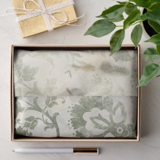 Ephemera Green Paper Series Design 8 Tissuepapier (Geschenk)