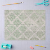 Ephemera Green Paper Series Design 9 Tissuepapier (Craft)