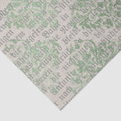 Ephemera Green Paper Series Design 9 Tissuepapier (Detail)