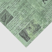 Ephemera Groenboek Serie Design 14 Tissuepapier (Detail)