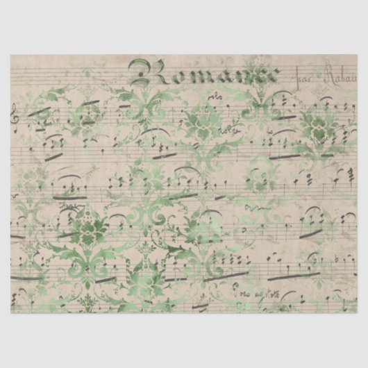 Ephemera Groenboek Serie Design 17 Tissuepapier (Voorkant)