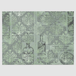 Ephemera Groenboek Serie Design 4 Tissuepapier