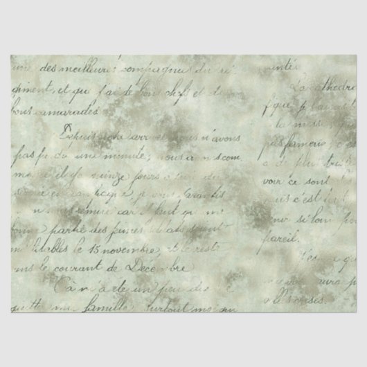 Ephemera Groene Papier Serie Design 11 (Voorkant)