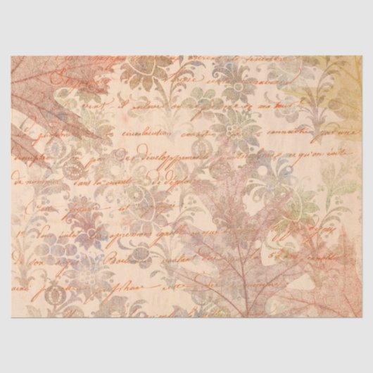Ephemera Herfst Papier Serie Design 10 (Voorkant)