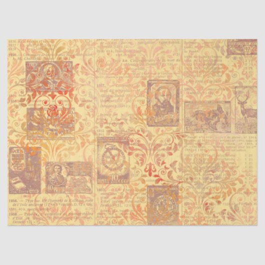 Ephemera herfst papier serie ontwerp 21 (Voorkant)