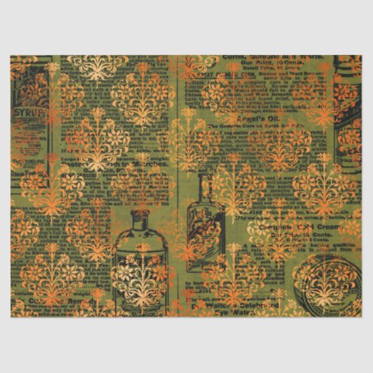 Ephemera herfst papier serie ontwerp 6 (Voorkant)