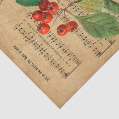 Ephemera Holly De Heer is ontkoppeling Tissuepapier (Detail)