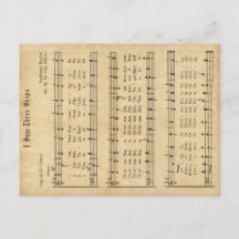 Ephemera " Ik zag drie schepen kerstkarol