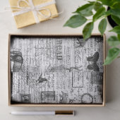 Ephemera-illustraties Weefsel of losbladig papier (Geschenk)