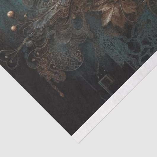 Ephemera Kant Vlinder, Rozen, Bloemen Decoupage Tissuepapier (Detail)