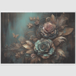Ephemera Kant Vlinder, Rozen, Bloemen Decoupage Tissuepapier