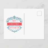 Ephemera Kerst Nieuwjaar Souvenir Vakantie Briefkaart (Achterkant)