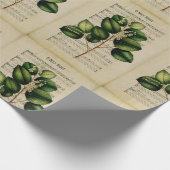  Ephemera Kerstmis Carol O Heilige Nacht Cadeaupapier (Hoek)