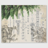 Ephemera-kerstpapier Cadeaupapier (Vlak)