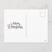 Ephemera laat onze gladness kennen zonder Carol sc Feestdagenkaart (Achterkant)