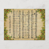 Ephemera laat onze gladness kennen zonder Carol sc Feestdagenkaart (Voorkant)