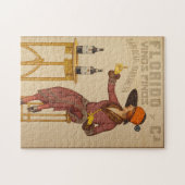  Ephemera Lady Wine Toast Legpuzzel (Horizontaal)