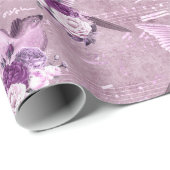 Ephemera Lavendar Paper Series Design 10 Cadeaupapier (Rol Hoek)
