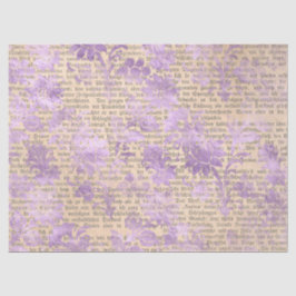 Ephemera Lavendar Paper Series Design 14 Tissuepapier