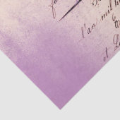 Ephemera Lavendar Paper Series Design 21 Tissuepapier (Detail)