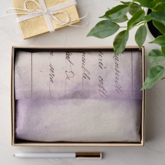 Ephemera Lavendar Paper Series Design 21 Tissuepapier (Geschenk)