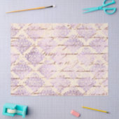 Ephemera Lavendar Paper Series Design 22 Tissuepapier (Craft)
