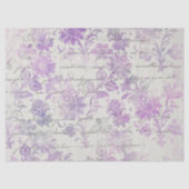 Ephemera Lavendar Paper Series Design 2 Tissuepapier (Voorkant)