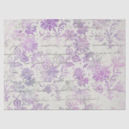 Ephemera Lavendar Paper Series Design 2 Tissuepapier