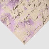 Ephemera Lavendar Paper Series Design 4 Tissuepapier (Detail)