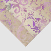 Ephemera Lavendar Paper Series Design 6 Tissuepapier (Detail)