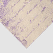 Ephemera Lavendar Paper Series Design 8 Tissuepapier (Detail)