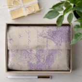 Ephemera Lavendar Paper Series Design 8 Tissuepapier (Geschenk)
