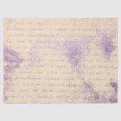 Ephemera Lavendar Paper Series Design 8 Tissuepapier (Voorkant)