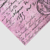 Ephemera Lavendar Paper Series Design 9 Tissuepapier (Detail)