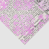 Ephemera Lavendar Papierserie Design 12 Tissuepapier (Detail)