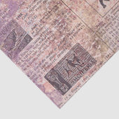 Ephemera Lavendar Papierserie Design 15 Tissuepapier (Detail)