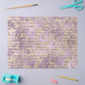 Ephemera Lavendar Papierserie Design 16 Tissuepapier (Craft)