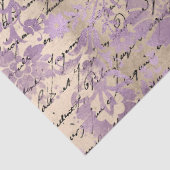 Ephemera Lavendar Papierserie Design 16 Tissuepapier (Detail)