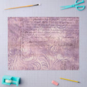 Ephemera Lavendar Papierserie Ontwerp 17 Tissuepapier (Craft)