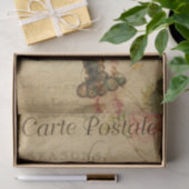 Ephemera Lobster Schilderroze rozen ontkoppeling Tissuepapier (Geschenk)