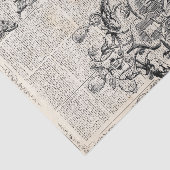 Ephemera - losblad tissuepapier (Detail)