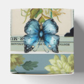 Ephemera met bloemenontwerp Bedankdoosjes (Bovenkant)