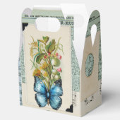  Ephemera met bloemenontwerp Bedankdoosjes (Geopend)