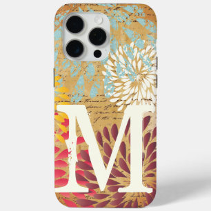 Ephemera Modern Bloed Monogram iPhone 15 Pro Max Hoesje