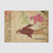 Ephemera moeder en dochter ontleding tissuepapier (Voorkant)